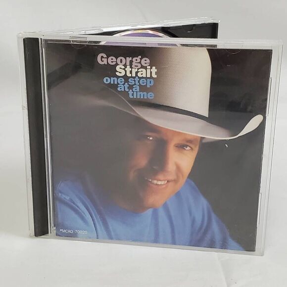 George Strait CD, One Step at a Time Album, 90s Country Hits, Classic Country CD - Picture 1 of 4